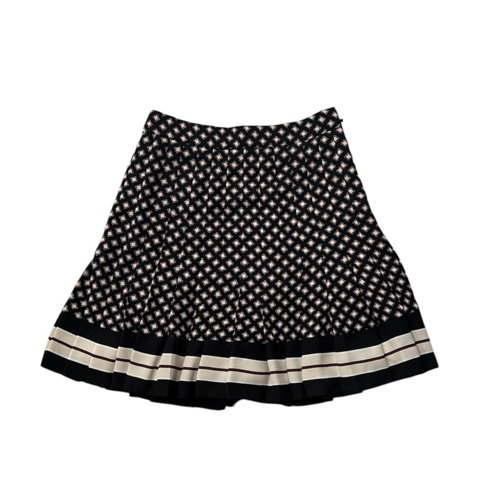 Kate Spade Pleated High Waisted Skirt Black Size 4 - Picture 2 of 6